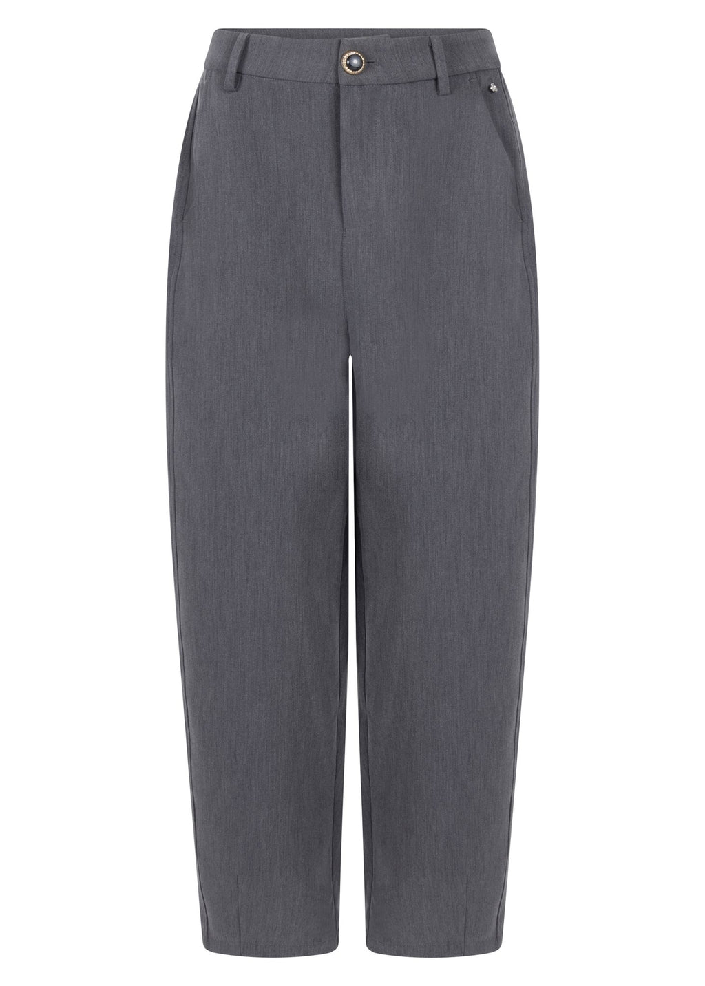 Tailored Barrel-Fit Trousers