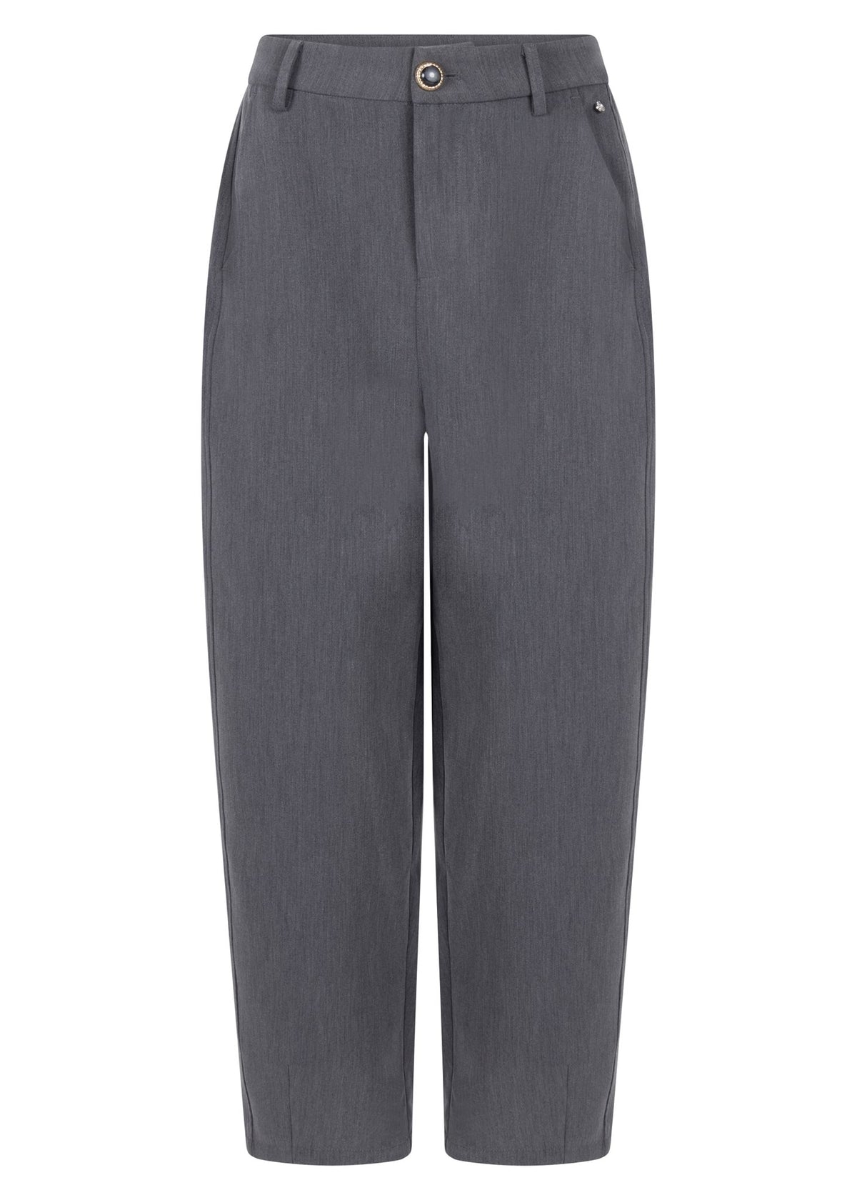 Tailored Barrel-Fit Trousers