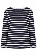 Terry Stripe Long Sleeve