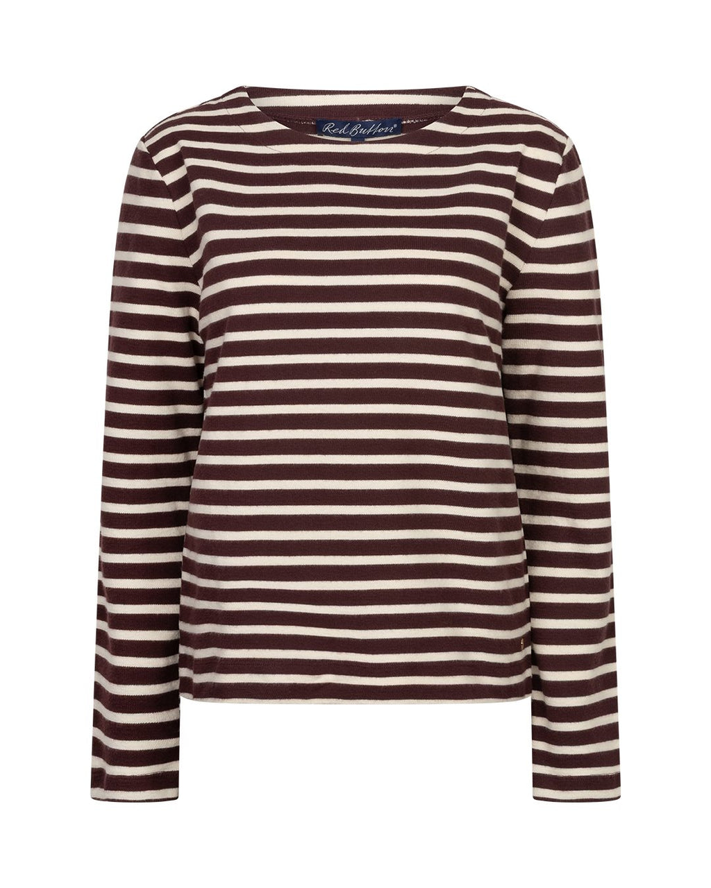 Terry Stripe Burgundy/Cream