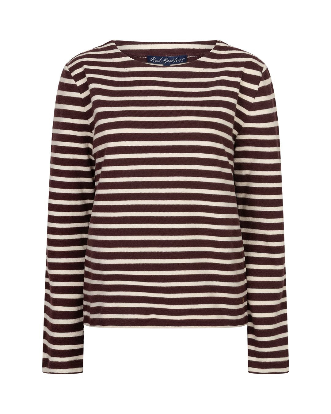 Terry Stripe Burgundy/Cream