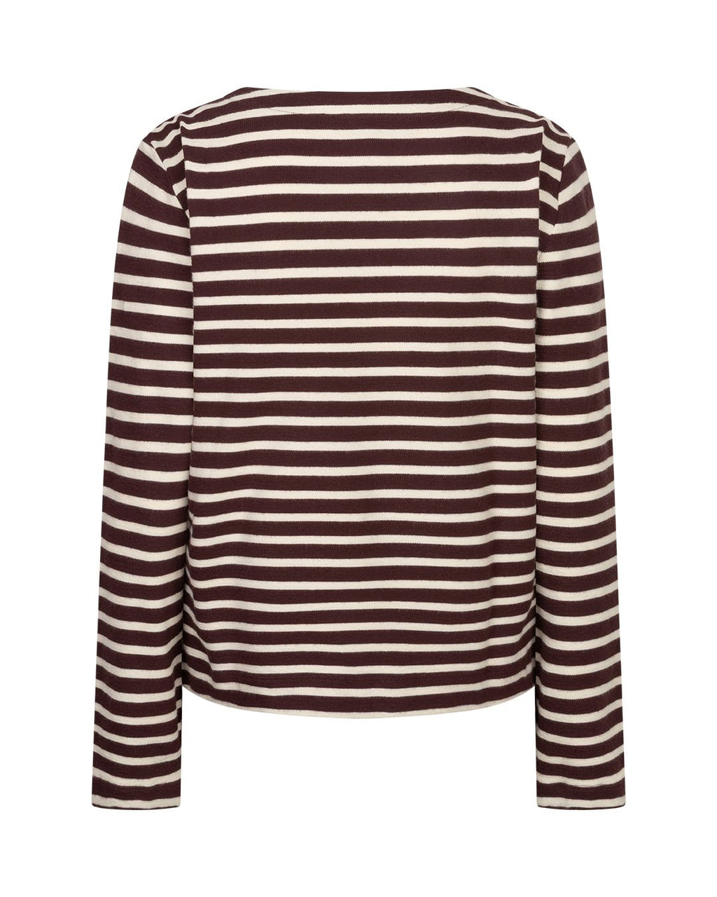 Terry Stripe Burgundy/Cream