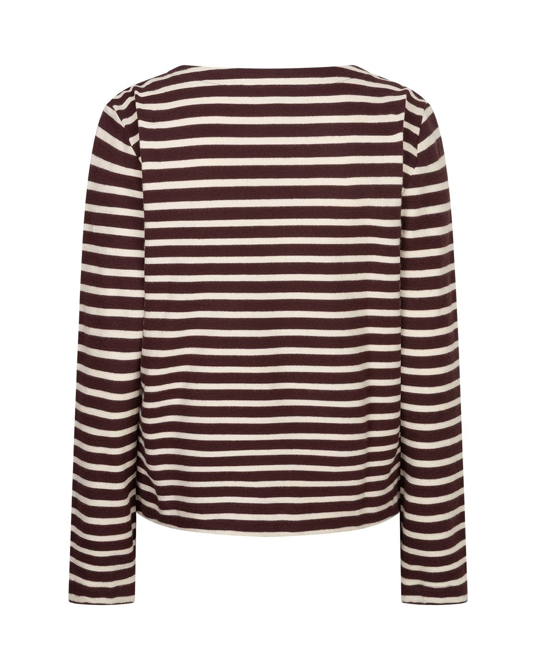 Terry Stripe Burgundy/Cream