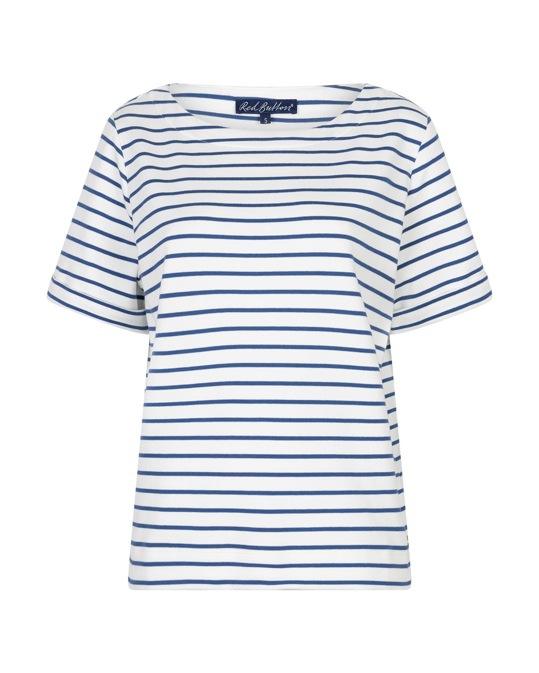Terry Stripe Short Sleeve