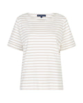 Terry Stripe Short Sleeve