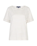 Terry Stripe Short Sleeve