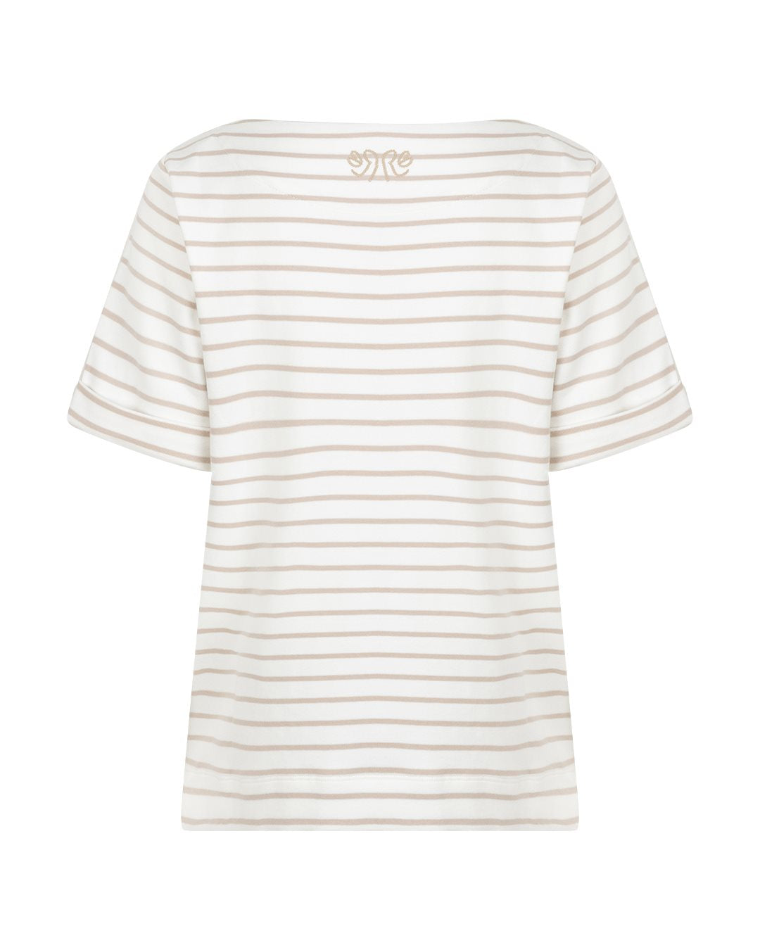 Terry Stripe Short Sleeve