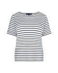 Terry Stripe Short Sleeve