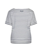 Terry Stripe Short Sleeve