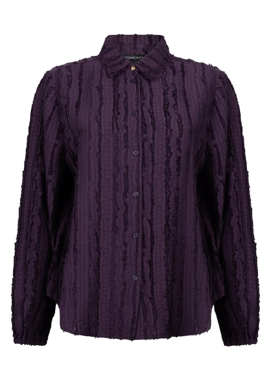 Textured Stripe Blouse