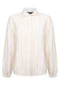 Textured Stripe Blouse