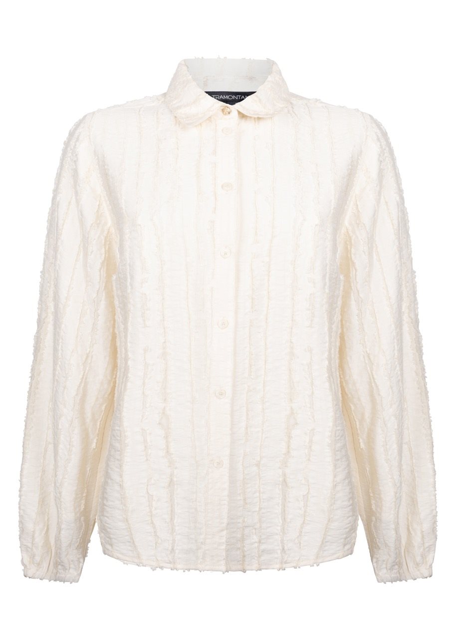 Textured Stripe Blouse