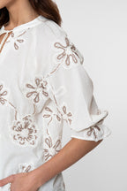 Top Embroidered