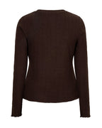 Top Fine Knit Espresso