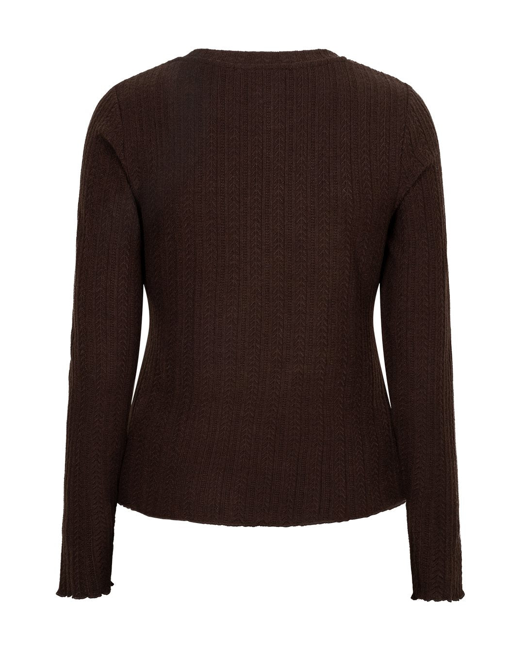 Top Fine Knit Espresso