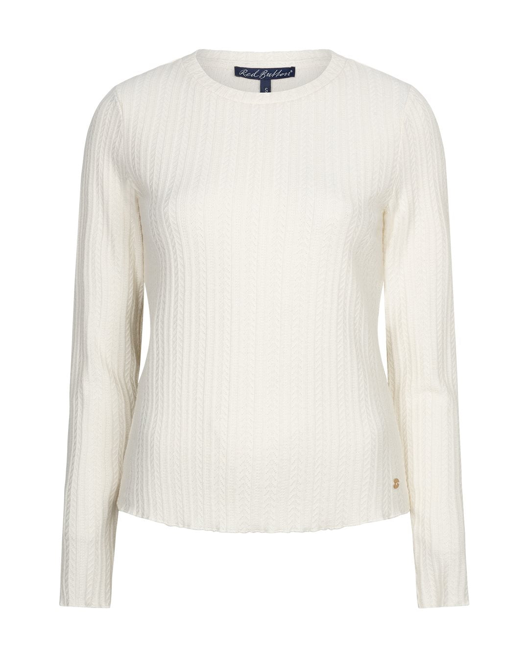 Top Fine Knit Off White/Ecru