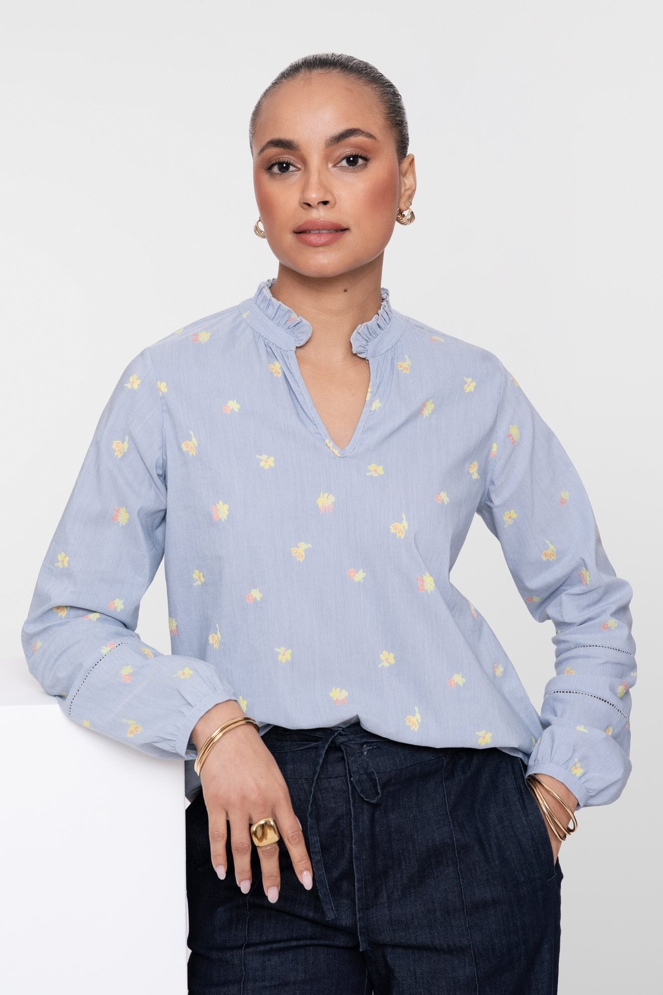 Top met Bloemenprint