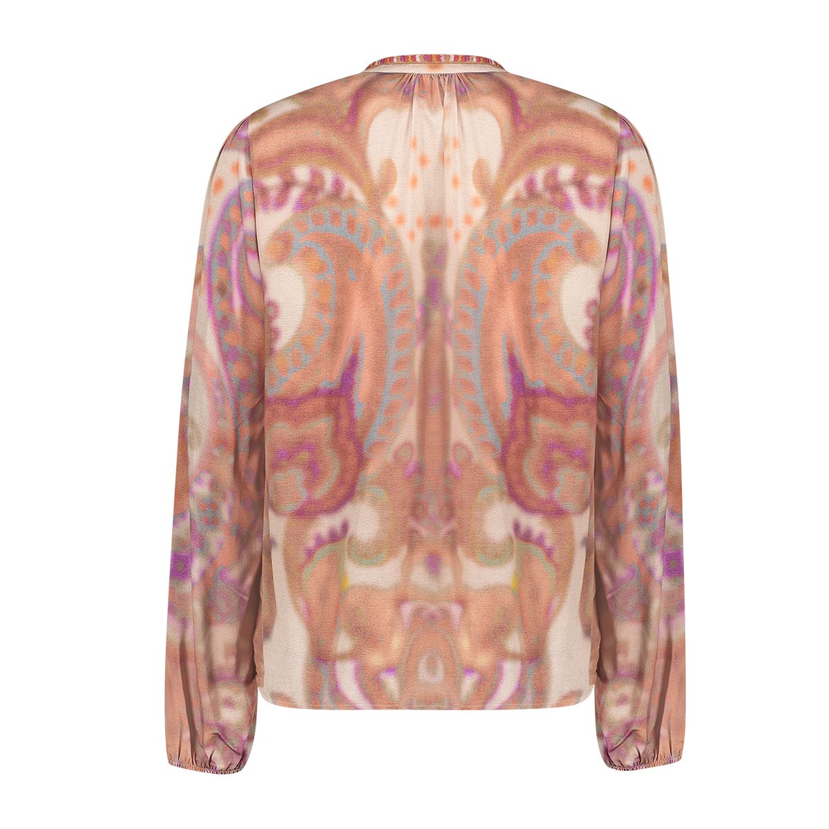 Top met Zachte Dessinprint