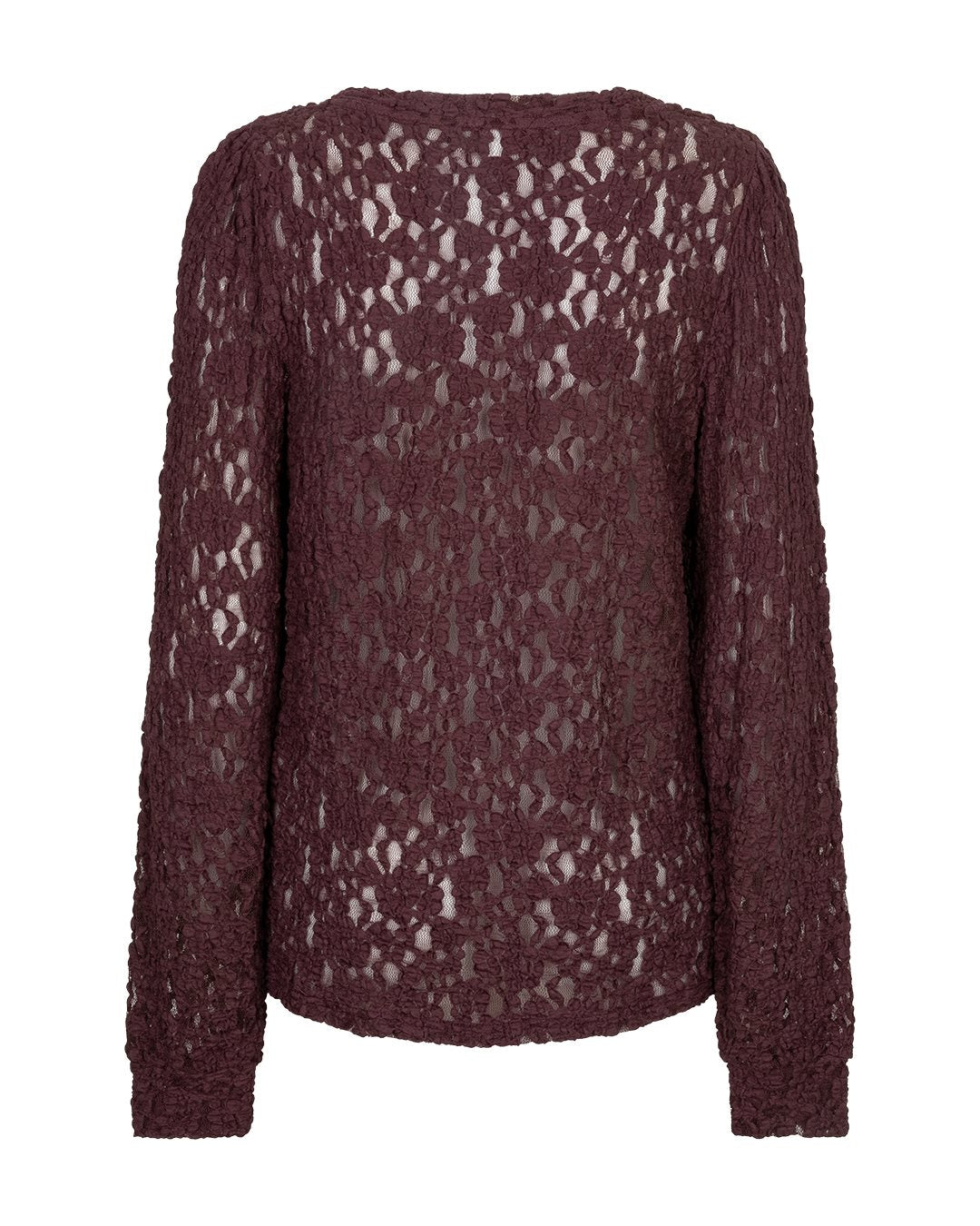 Top Lace Burgundy