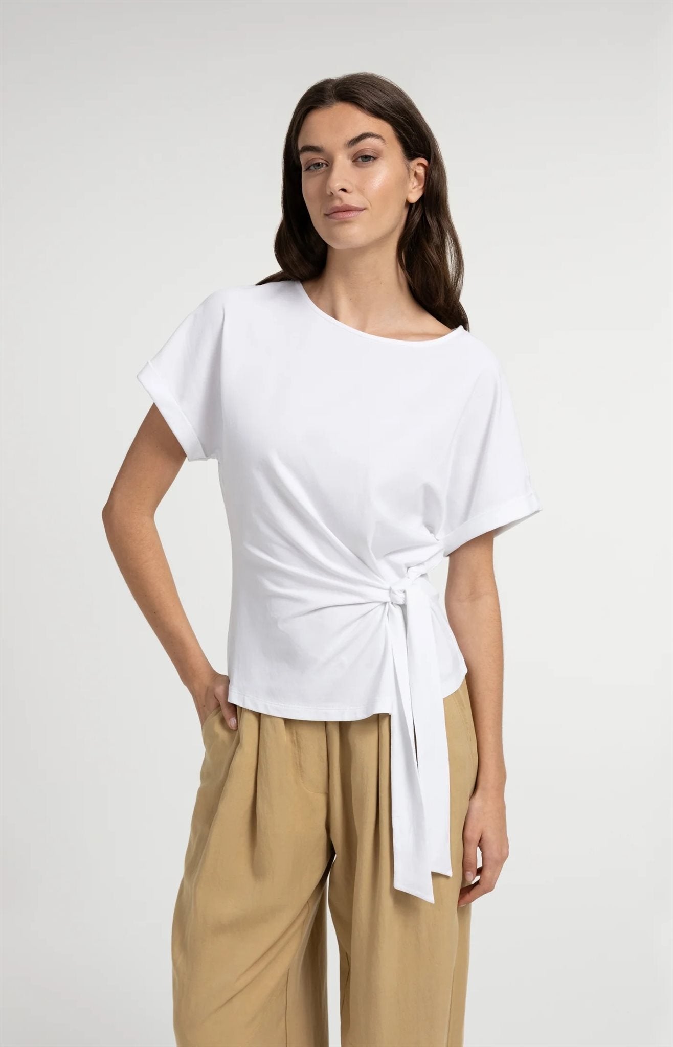 Top met Knoopdetail