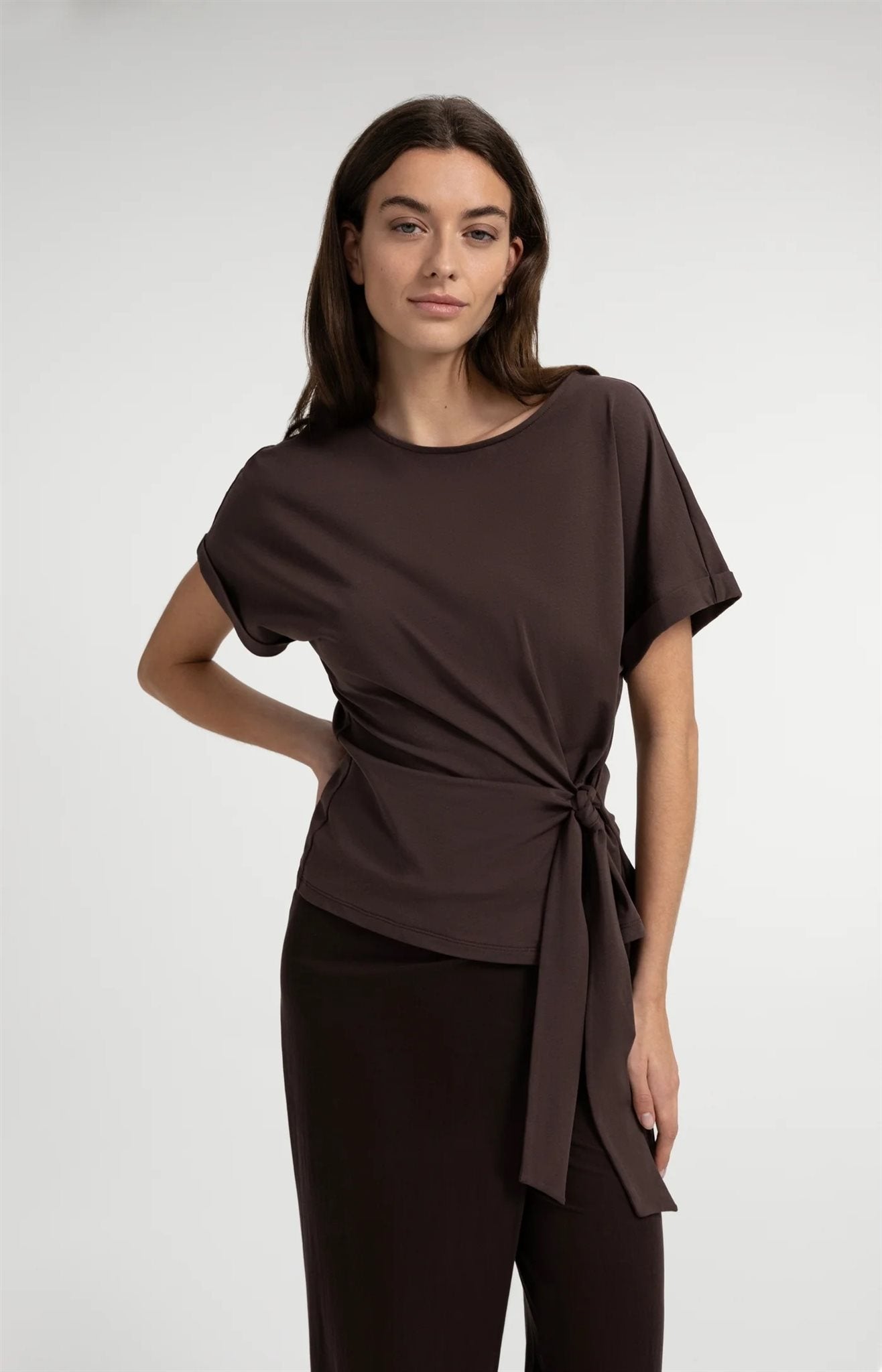 Top met Knoopdetail