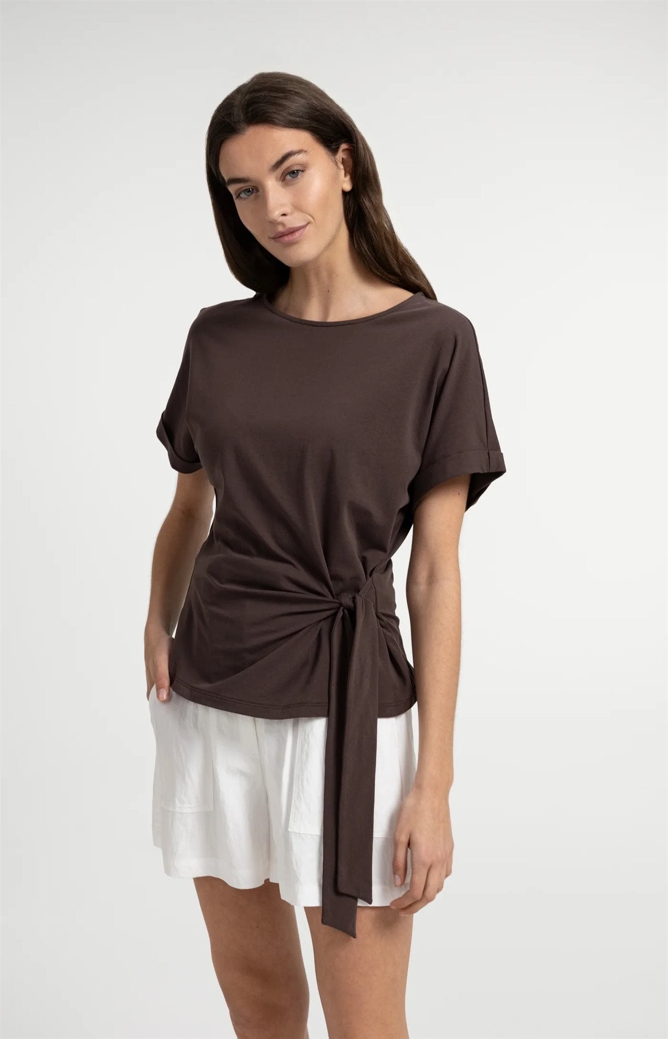Top met Knoopdetail