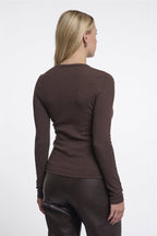 Top met Ronde Hals