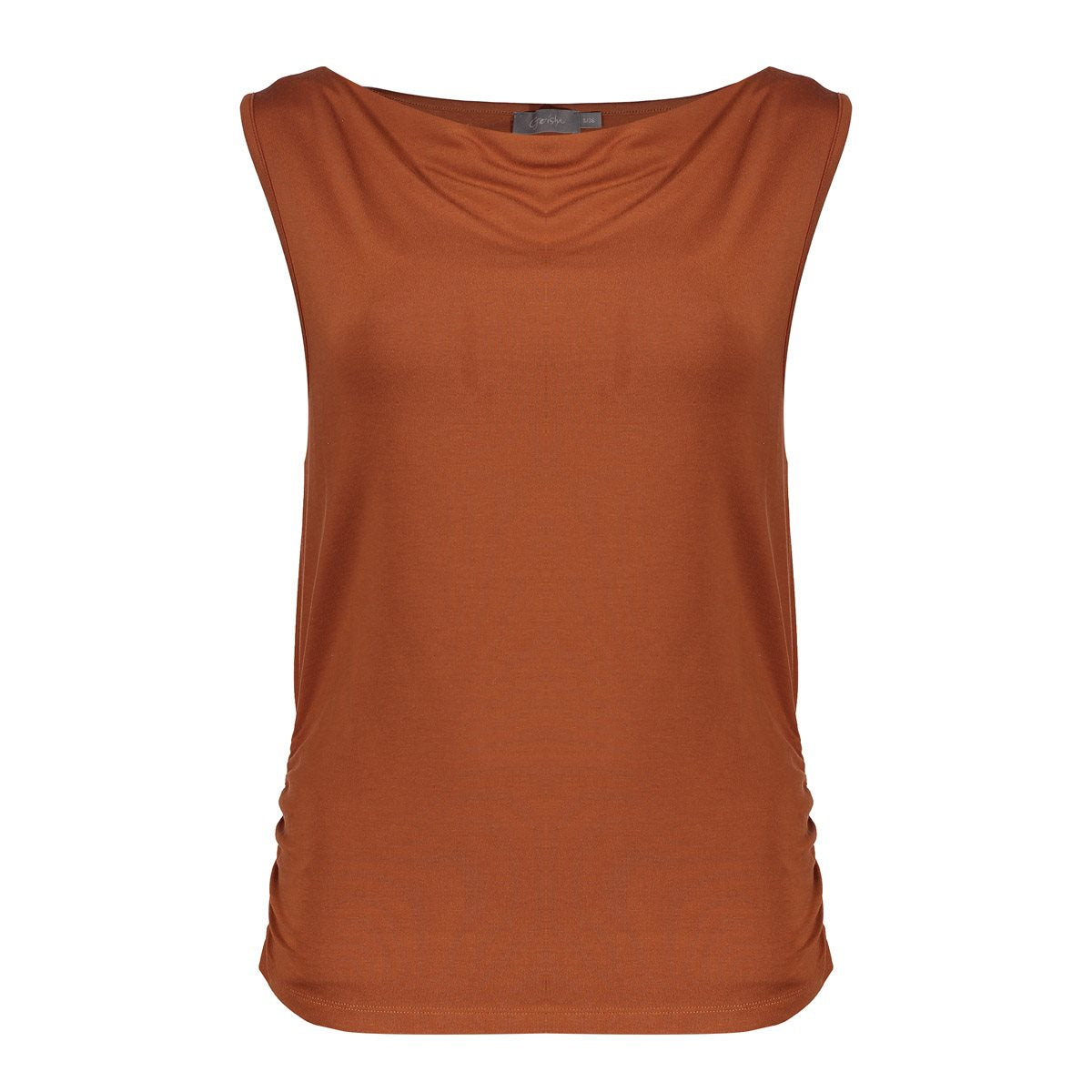 Top met Watervalhals