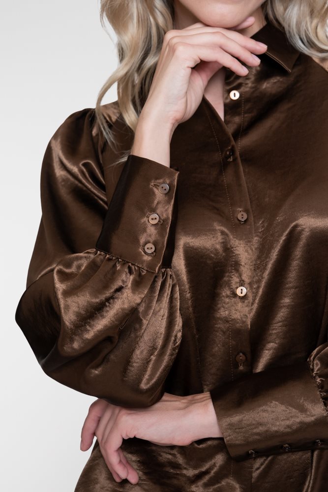 Satijnlook Blouse