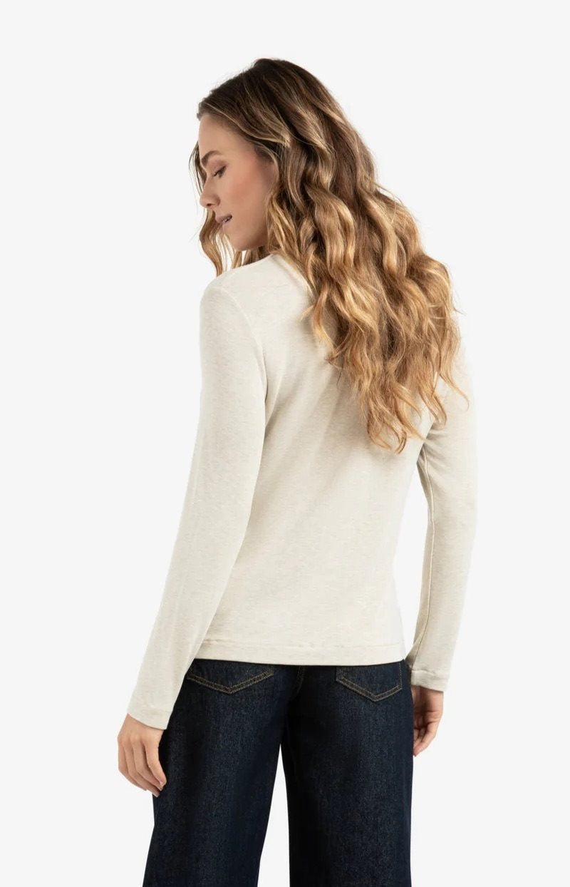 Top van Stevige Jersey Stof