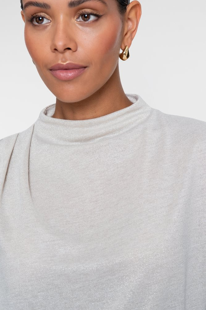 Top met Gouden Lurex