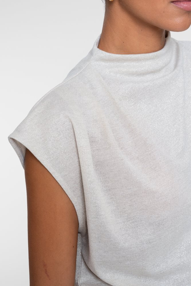 Top met Gouden Lurex
