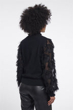 Trui met Elegante Mouwen