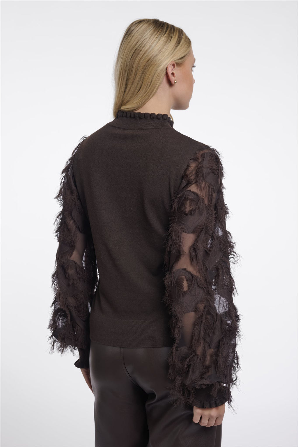 Trui met Elegante Mouwen