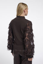 Trui met Elegante Mouwen