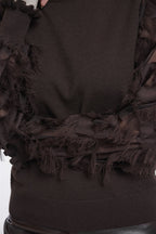 Trui met Elegante Mouwen