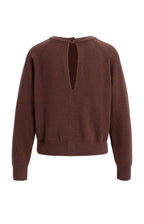 Trui met Open Rugdetail
