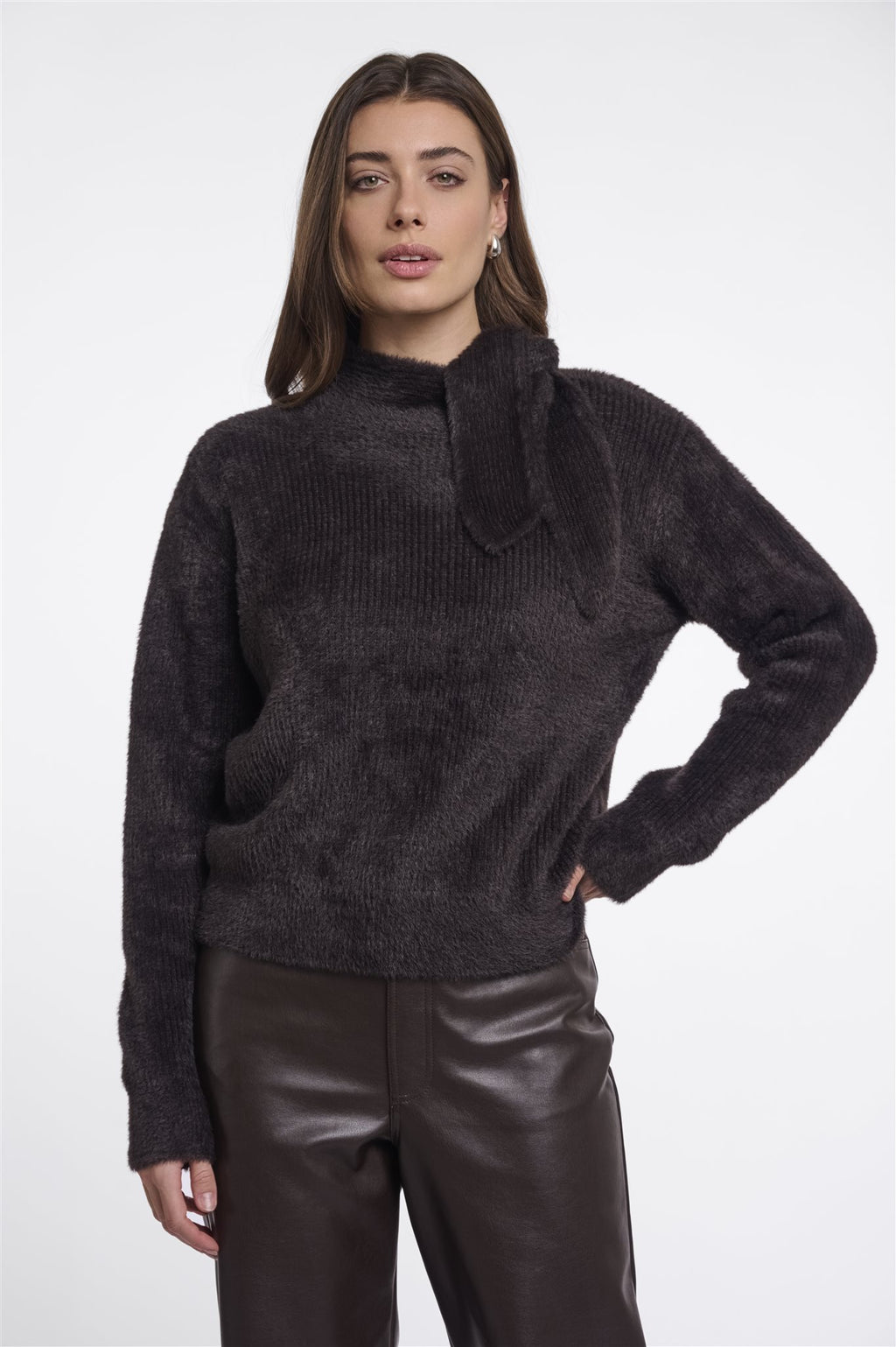 Pullover met Strikhals