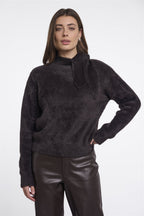 Pullover met Strikhals