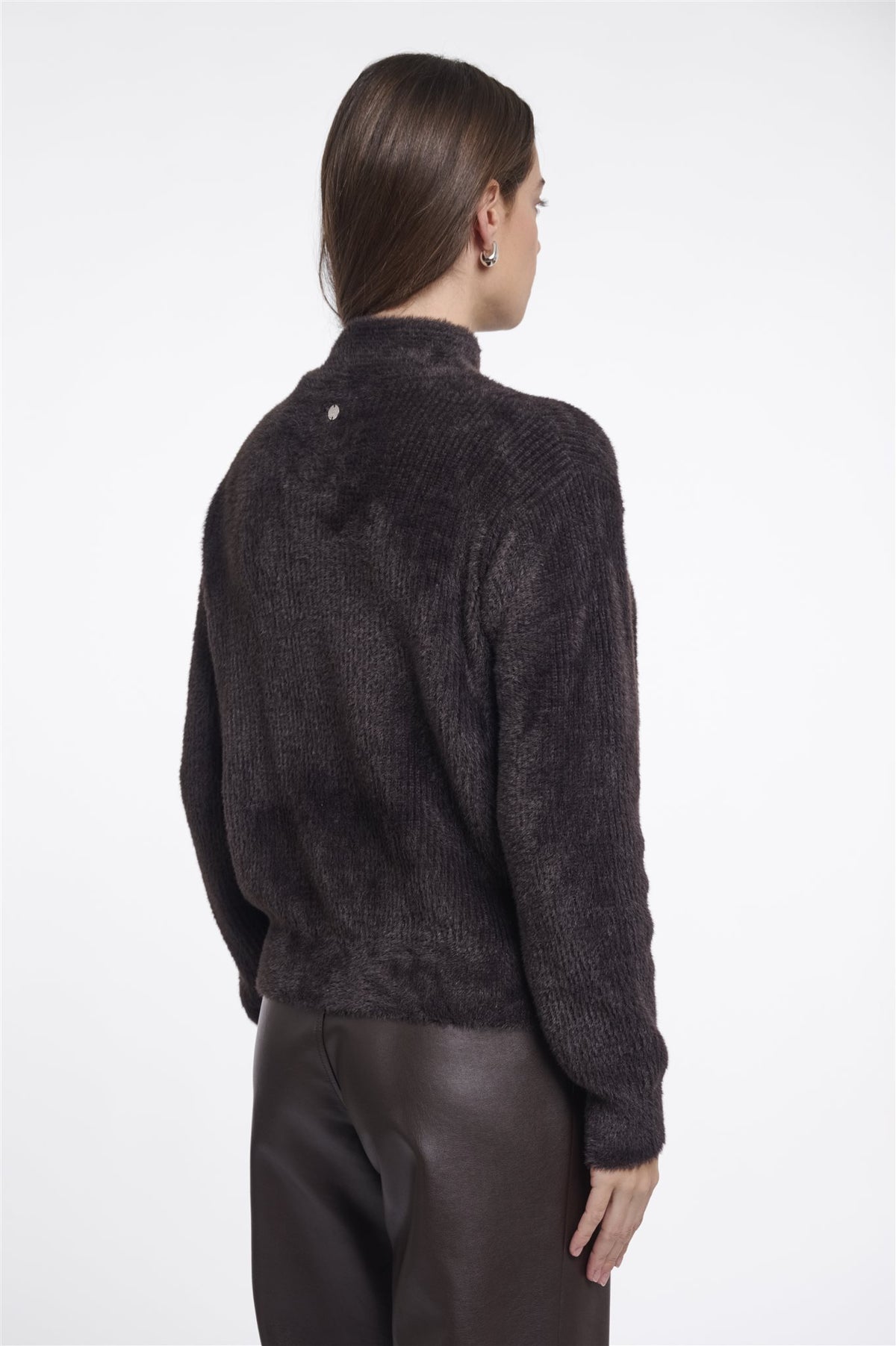 Pullover met Strikhals