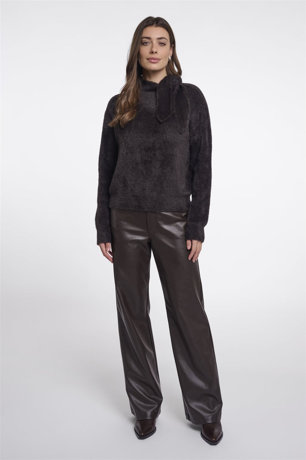 Pullover met Strikhals