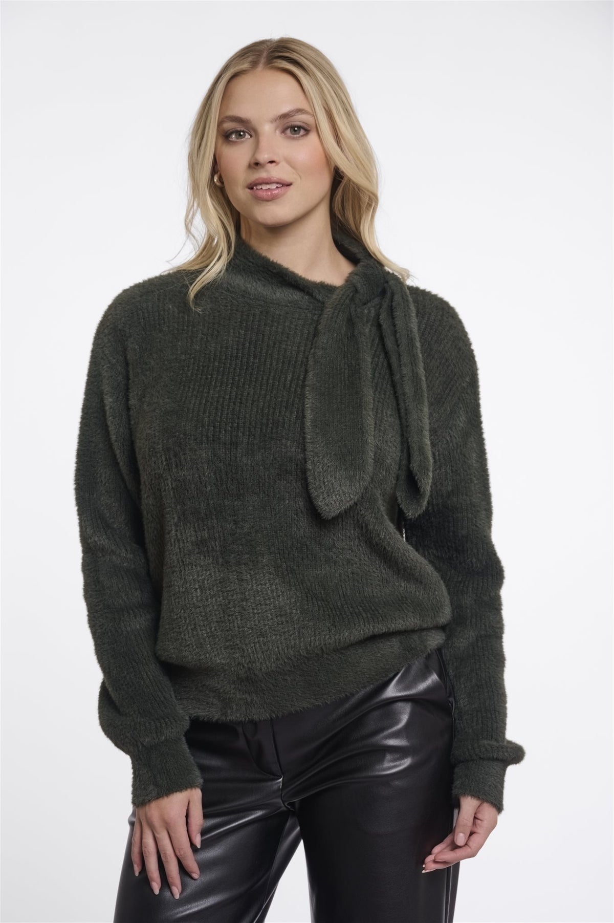 Pullover met Strikhals
