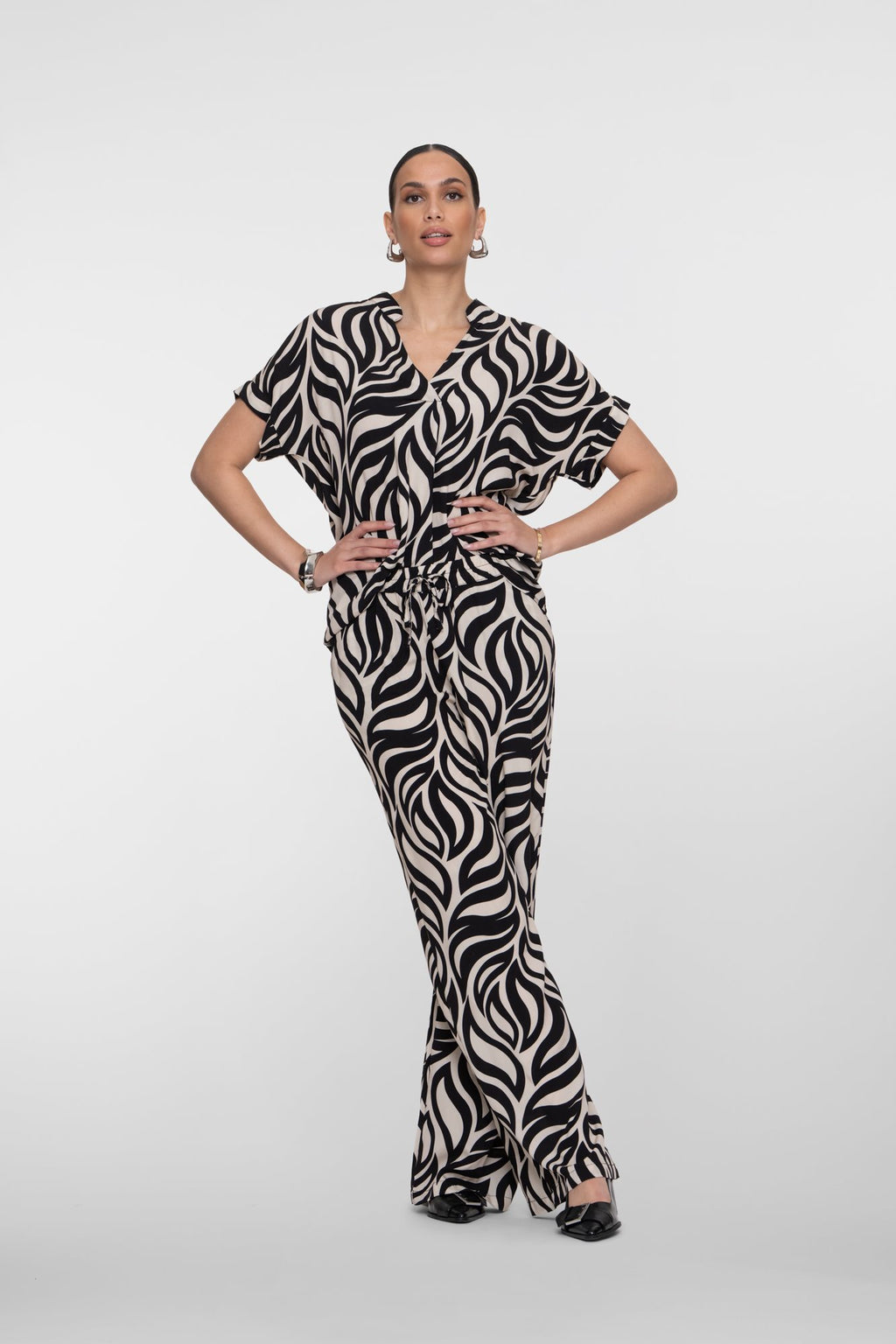 Tweekleurige Pantalon