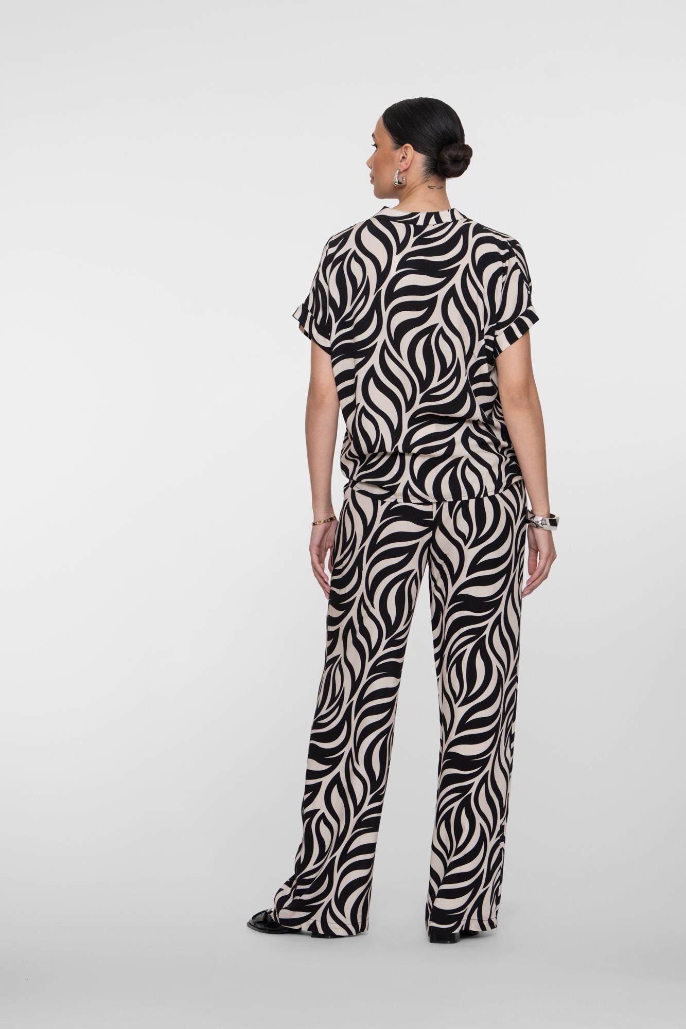 Tweekleurige Pantalon