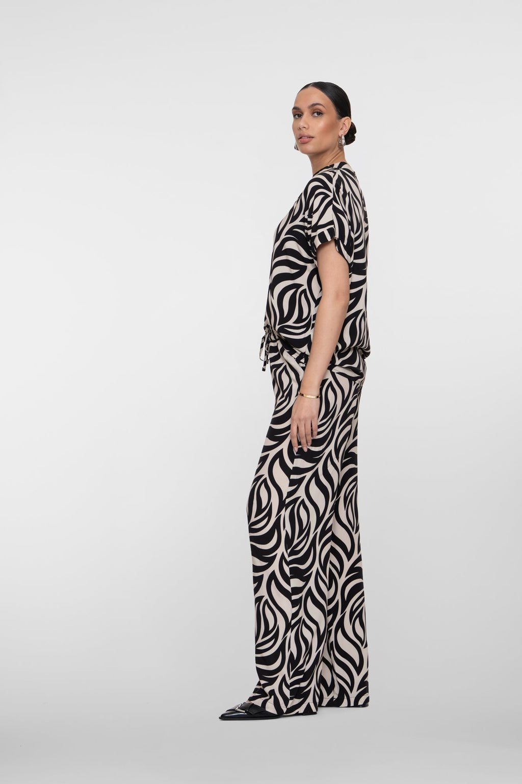 Tweekleurige Pantalon