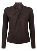 Twisted-Neck Top