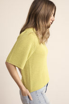 V-Neck Jumper Lurex