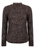 Velvet Stretch Lace Top