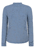 Velvet Stretch Lace Top