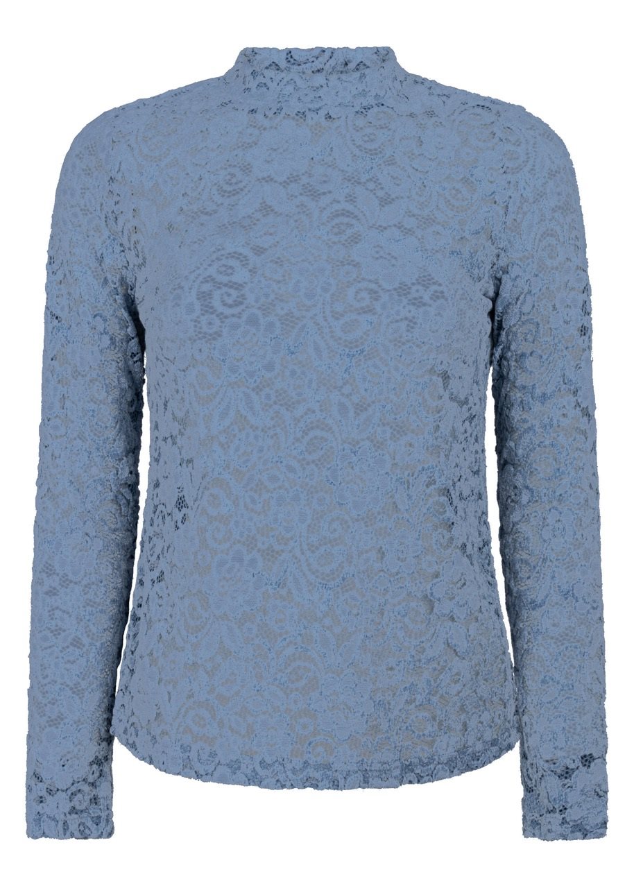 Velvet Stretch Lace Top